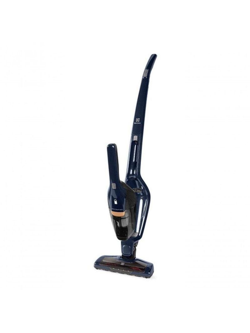 Aspirador De Pó Vertical Sem Fio Electrolux Ergorapido 2 Em 1 Luz Led Até 35 Min Azul ERG28 Bivolt