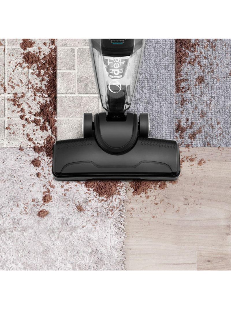 Aspirador De Pó Vertical Hands 2x1 1350W Midea Preto Com Azul 110V