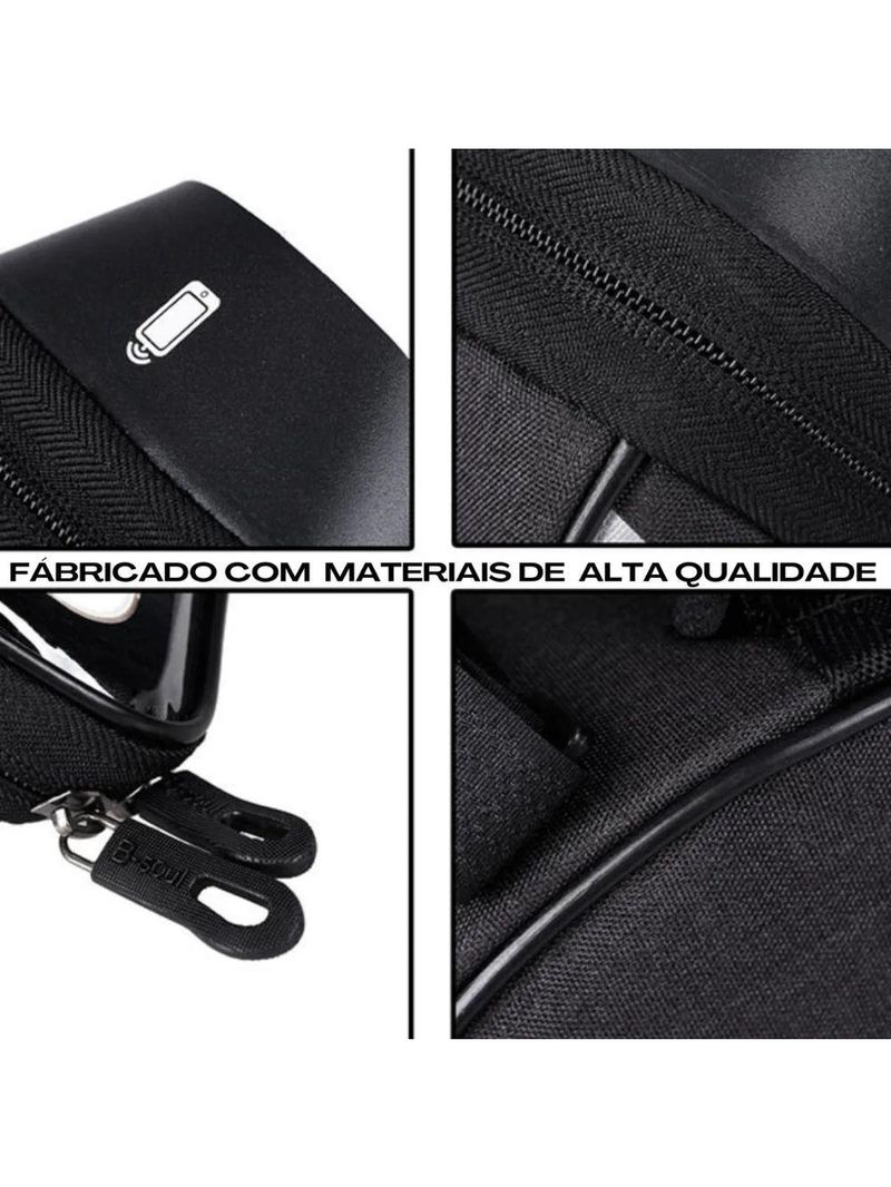 Bolsa Guidão Bicicleta Bike Impermeável Com Suporte