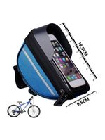 Bolsa Guidão Bicicleta Bike Impermeável Com Suporte