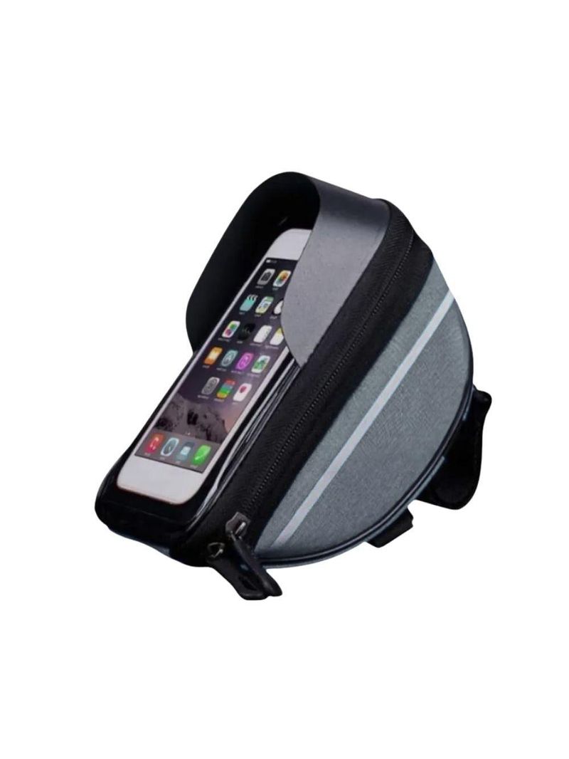 Bolsa Guidão Bicicleta Bike Impermeável Com Suporte