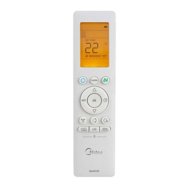 Ar Condicionado Split Inverter Midea AI 12000 BTUs Frio 127V 38EFVCA12M8