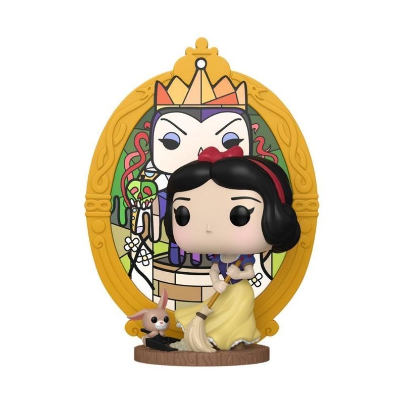 Boneco Funko Pop! Deluxe Disney Branca De Neve Com Vitral