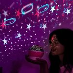 Luminária Projetor Estrelas 360º Abajur Star Master