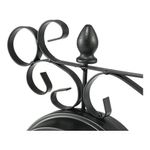 Relogio De Parede Retro Estacao Ferroviario Dupla Face Vintage Decorativo Antigo 2 Lados Luxo