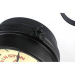 Relogio De Parede Retro Estacao Ferroviario Dupla Face Vintage Decorativo Antigo 2 Lados Luxo