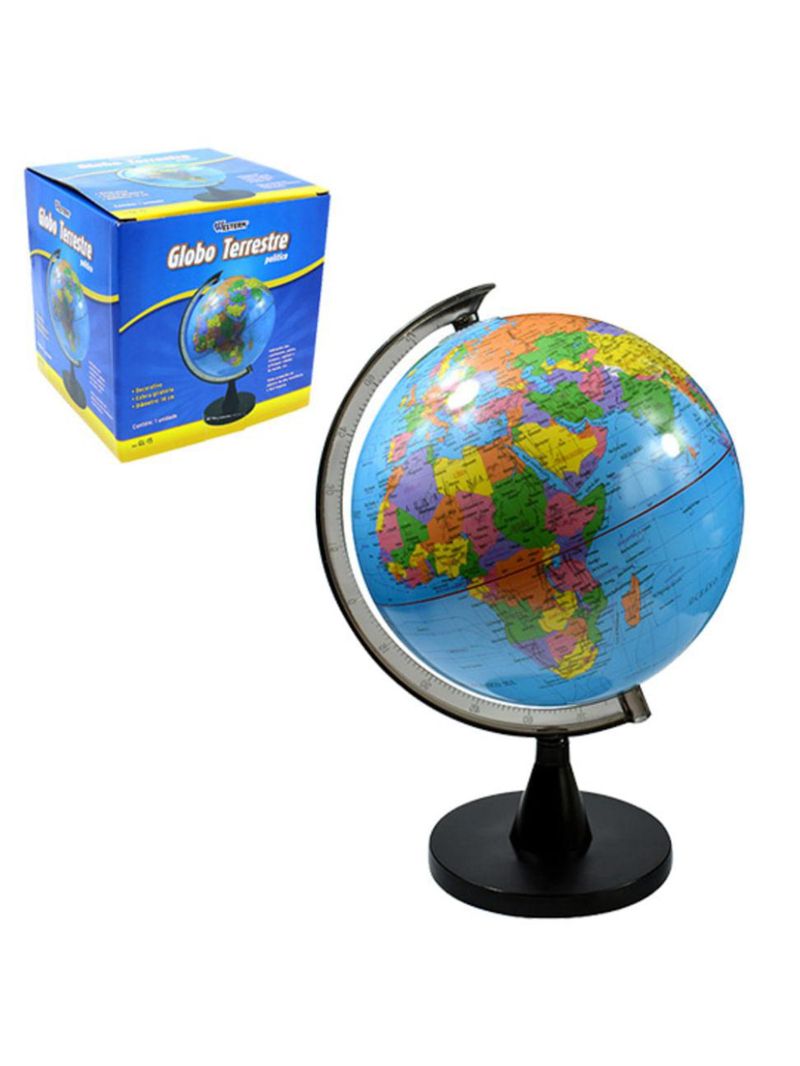 Globo terrestre 14 cm western