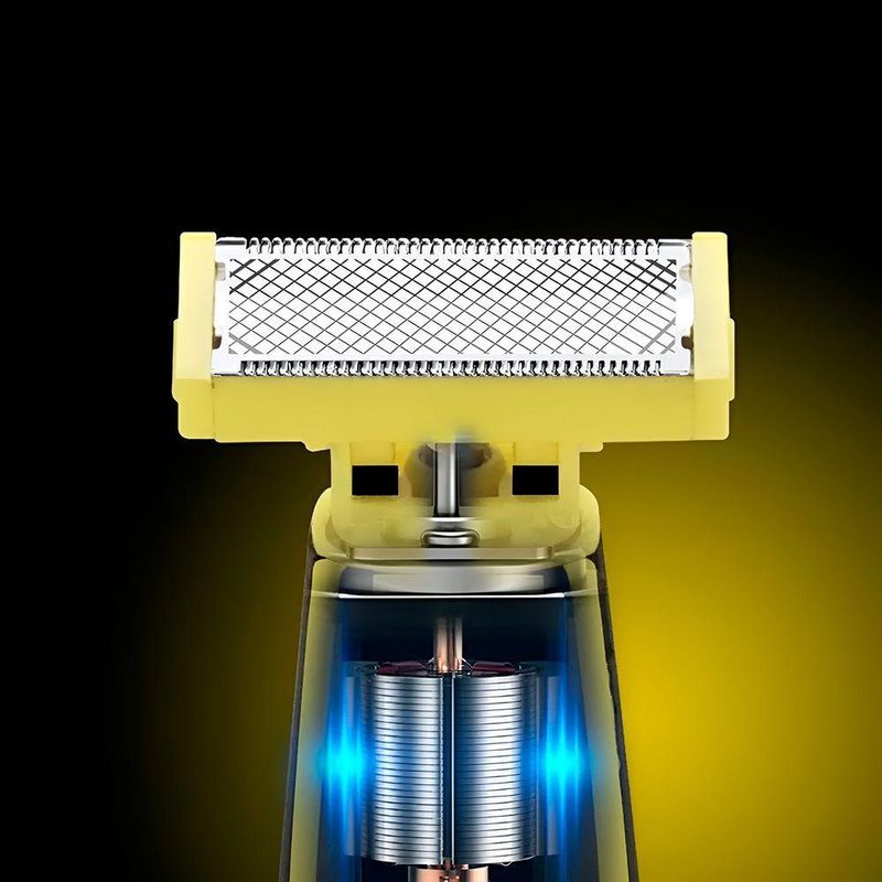 Aparador De Barba, Cabelo E Corpo Recarregável 5w Com 4 Pentes E Bateria De 2h