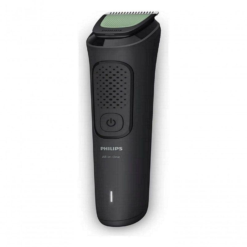 Aparador De Pelos Philips Multigroom MG3917-15 Sem Fio Com 8 Acessórios E Autonomia De 60 Minutos Preto Bivolt