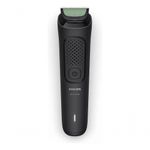 Aparador De Pelos Philips Multigroom MG3917-15 Sem Fio Com 8 Acessórios E Autonomia De 60 Minutos Preto Bivolt