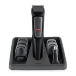 Aparador De Pelos Philips Multigroom MG37125 Sem Fio Com 6 Acessórios E Autonomia De 60 Minutos Preto Bivolt