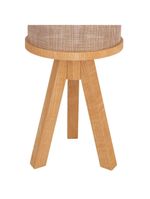 Abajur Muller Oxford Tripé Natural 1 Lâmpada 130na