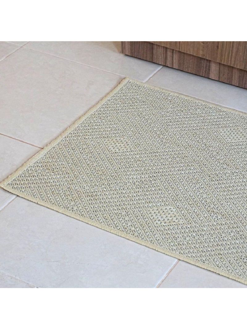 Tapete Passadeira Sisal 1 Peça 1,50mm X 66cm 87% Polipropileno 13% Poliéster Ps_29