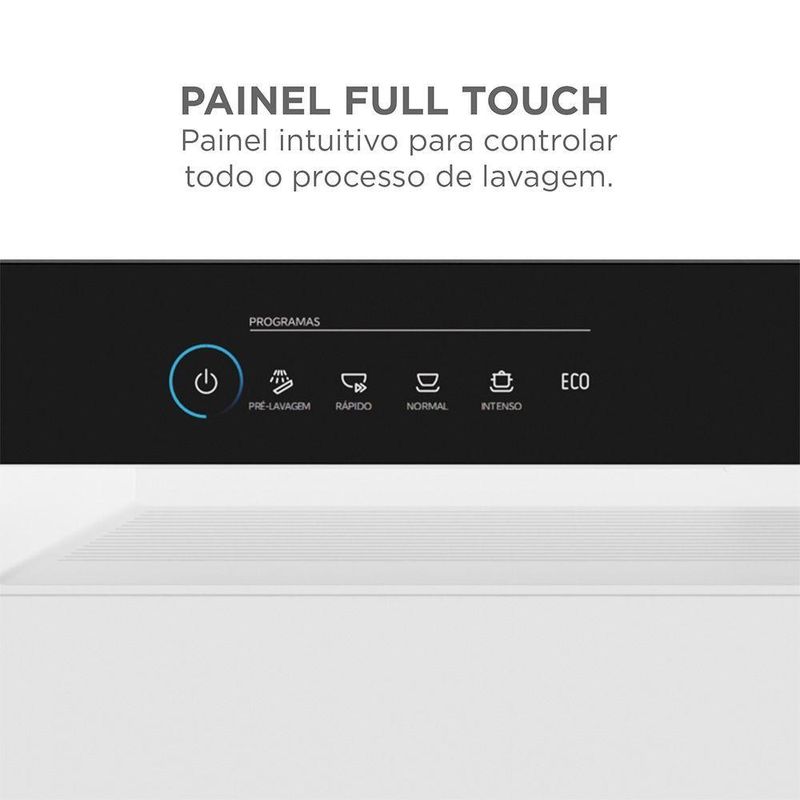 Lava-louças Midea 8 Serviços Touch Plus Branco 220V (MDWTF08W2)