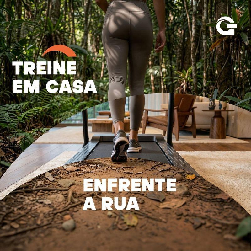 Esteira Ergométrica Elétrica Gallant Neo Elite Pro 40hp 18Km/h 130Kg 127V (GEE13E40B-127PT)
