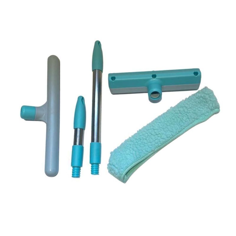 Rodo Mop Limpa Vidros Kit Limpador Janelas Portas Acessorios