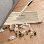 Mop Flat Multiuso Com Balde Duplo Sistema Lava E Seca Inox