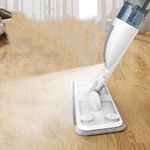 Mop Spray Profissional Dispenser Esfregão Microfibra Inox