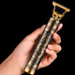 Máquina De Barbear E Cortar Cabelo Profissional Recarregável - Corta Cabelo E Barba Masculina