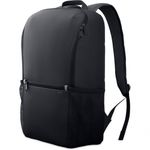 Mochila Dell Ecoloop Essential Preta Impermeável Resistente A Água Com Compartimento Acolchoado Para Notebook Até 15,6 P
