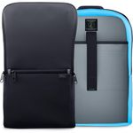 Mochila Dell Ecoloop Essential Preta Impermeável Resistente A Água Com Compartimento Acolchoado Para Notebook Até 15,6 P
