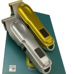 Máquina De Acabamento Profissional Jt-8671 Recarregável Usb-c Com Visor Led Corpo Em Metal