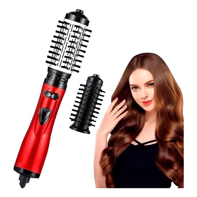 Escova Secadora Giratória Modeladora Seca Alisa 110V