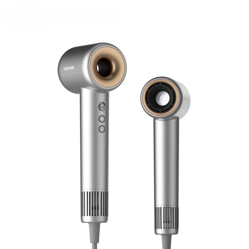 Secador de Cabelo High Speed Hair Dryer 1500W Tecnologia Iônica Prata Elétrica