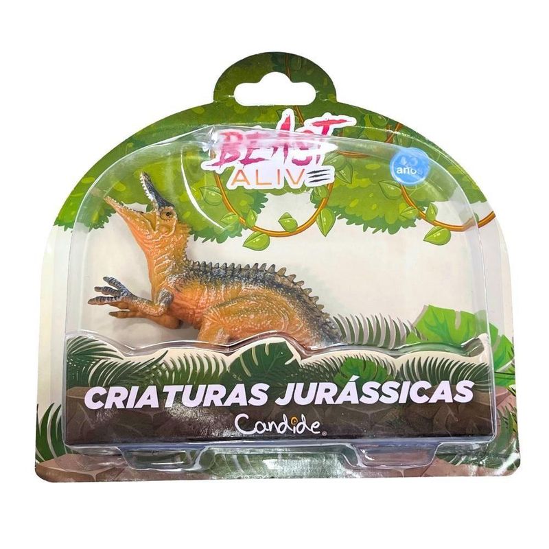Kit Com 5 Dinossauros Beast Alive Criaturas Jurássicas Sortidos