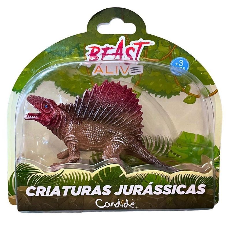 Kit Com 5 Dinossauros Beast Alive Criaturas Jurássicas Sortidos