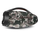 Caixa De Som Boombox Plus Aiwa BBS-01-BG 200w Bt 30h IP66 USB Cinza Boombox Bivolt