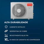 Ar Condicionado Aiwa Split High Wall High Inverter 12000 Btus Frio AWS-AC-12F-EU 220V