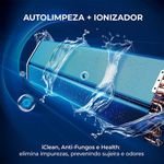 Ar Condicionado Aiwa Split High Wall High Inverter 12000 Btus Frio AWS-AC-12F-EU 220V