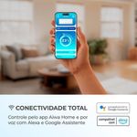 Ar Condicionado Aiwa Split High Wall High Inverter 12000 Btus Frio AWS-AC-12F-EU 220V