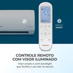 Ar Condicionado Aiwa Split High Wall High Inverter 12000 Btus Frio AWS-AC-12F-EU 220V