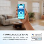 Ar Condicionado Aiwa Split High Wall High Inverter 9000 Btus Quente E Frio AWS-AC-9QF-EU 220V