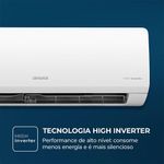 Ar Condicionado Aiwa Split High Wall High Inverter 9000 Btus Quente E Frio AWS-AC-9QF-EU 220V