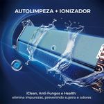 Ar Condicionado Aiwa Split High Wall High Inverter 9000 Btus Quente E Frio AWS-AC-9QF-EU 220V