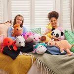 Pelúcia Hug-a-lumps Média 1,5kg - Vaca Clover