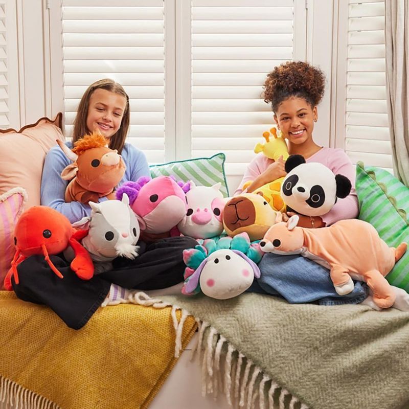 Pelúcia Hug-a-lumps Média 1,5kg - Vaca Clover