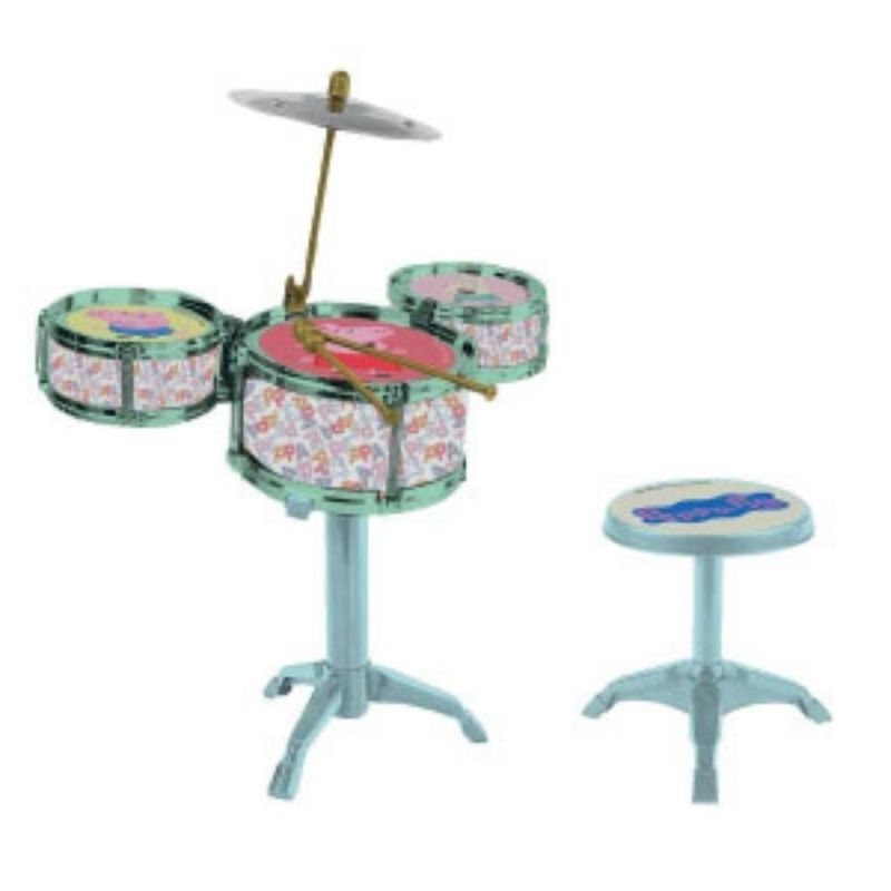 Instrumento Musical - Bateria Pequena - Peppa Pig