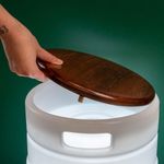 Luminária Banco Barril De Açúcar Coffee Time