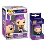 Kit Boneco Funko Pop! Guerreiras Do K-pop - Rumi + Chaveiro