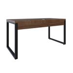 Mesa Diretor 150x70x75cm Yon - Nogueira-estpreta Nogueira-estpreta