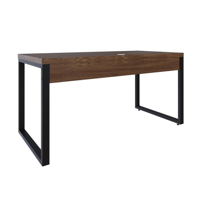 Mesa Diretor 150x70x75cm Yon - Nogueira-estpreta Nogueira-estpreta