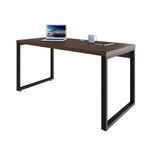 Mesa Diretor 150x70x75cm Yon - Nogueira-estpreta Nogueira-estpreta