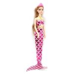 Dream Doll Boneca Sereia - Fashion Doll Rosa