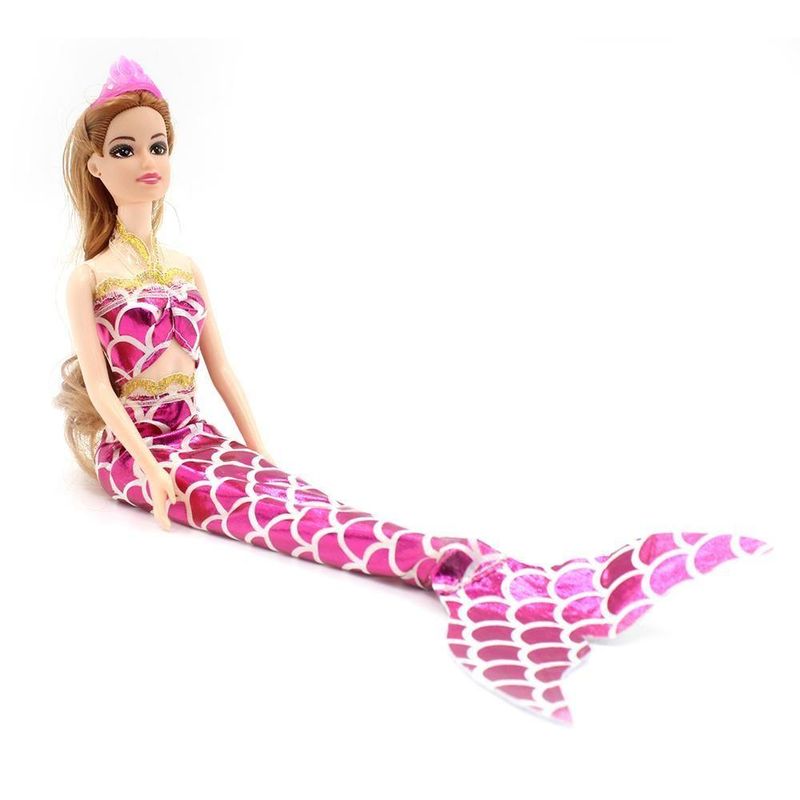 Dream Doll Boneca Sereia - Fashion Doll Rosa
