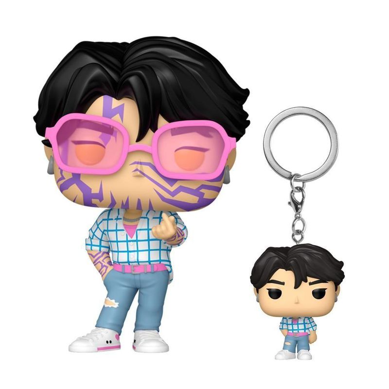 Kit Boneco Funko Pop! Guerreiras Do K-pop - Jinu+ Chaveiro
