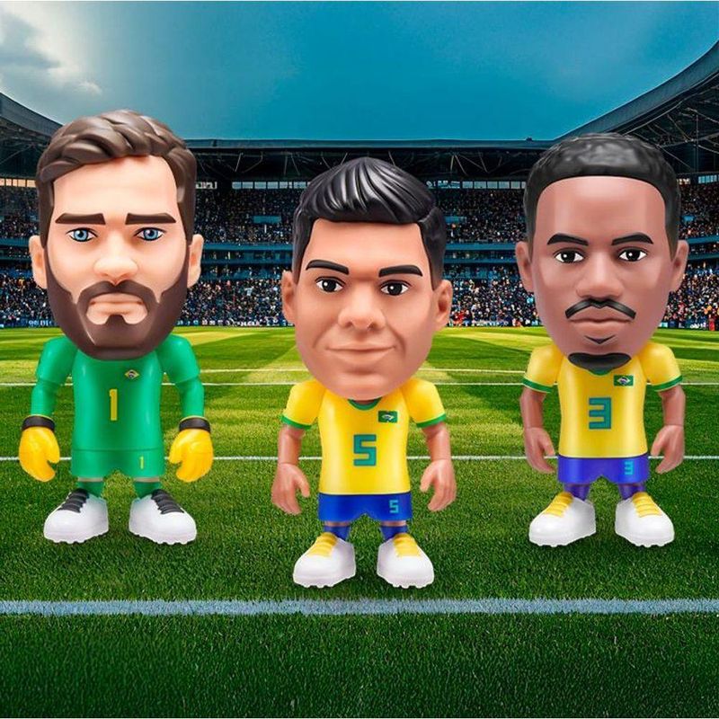 Kit 3 Bonecos Surpresa Fifa World Cup 2026™ Ballers